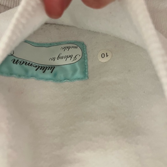 Vintage Lulu scuba hoodie size 10 - Picture 3 of 4